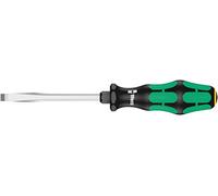 Wera 05007673001 334 SK Tournevis pour vis à fente, 1.0 x 5.5 x 100 mm, Noir/vert