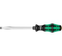 Wera 05007676001 334 SK Tournevis pour vis à fente, 1.6 x 9.0 x 150 mm, Noir/vert