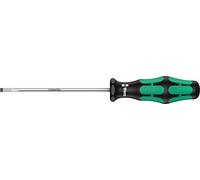 Wera 05008007001 335 Tournevis pour vis à fente, 0.4 x 2.5 x 75 mm, Noir/vert