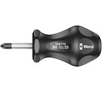 Wera 05008775001 Tournevis Tom Pouce, PH 01 x 25 mm, Noir