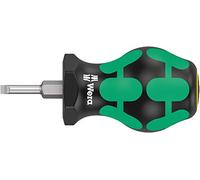 Wera '05008840001 335 Stubby Tournevis à fente, 0.6 x 3.5 x 24.5 mm