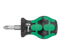 Wera 05008854001 355 PZ Pozidriv-Head Tournevis Stubby/Carburateur PZ 2 x 25mm