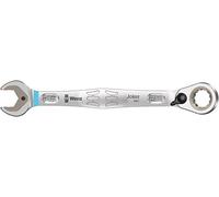 Wera 05020081001 Clés mixtes à cliquet Joker Switch, à inversion, système impérial, 11/16 pouce x 234 mm, Argent/cyan