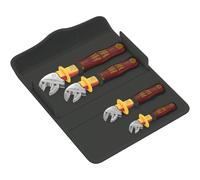 Wera 05020170001 6004 Joker VDE Jeu De 4 Clés À Molette (XS, S, M & L) En Boîte - 7 - 19 Mm