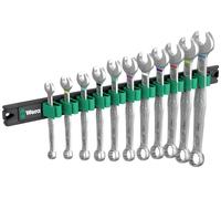 Wera 05020233001 9640 Magnetleiste 6003 Joker 1 Jeu de clés mixtes 11 pièces Ouverture de clé (métrique) 8 - 19 mm