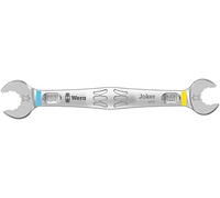 Wera - 05020312001 ouble fourche; 6005 Clés double fourche Joker, 10 x 11 x 137.3 mm