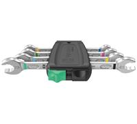 Wera 05020314001 6005 Joker 4 Set 1 Jeu de clés plates doubles 4 pièces 6 - 12 mm