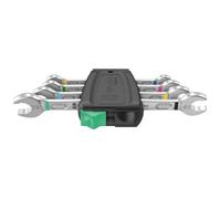 Wera 05020314001 6005 Joker 4 Set 1 Jeu de clés plates doubles 4 pièces 6 - 12 mm