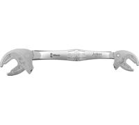 Wera 05020330001 6006 Clé double fourche auto-ajustable Joker XS/S, 7-10 x 1/4-3/8" x 10-13 x 7/16-1/2" x 161 mm