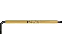 Wera Wera 950 SPKL Clé à douille coudée Multicolore, hexagonale, interne 6KT, SW 4,0 mm,, longueur 137 mm Quantité:1