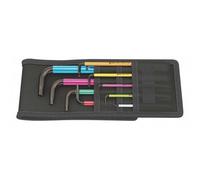 Wera Jeu de clés mâles coudées 950/9 Hex-Plus – 5/64–3/8 pouces – 9 pièces