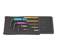 Wera 05022639001 950/9 Hexagonal-Plus Multicolore Impérial 1 L-CLÉ Set - 9pc