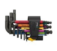 Wera 05022641001 Clé hexagonale Set de clé allen/hexagonale forme de l Impérial 9 pièce(s)