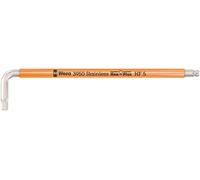 Wera - 05022695001 - Clés coudées; 3950 SPKL Multicolour HF oudée, métrique, acier inoxydable, avec fonction de retenue, 5 x 154 mm