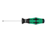 Wera Tournevis hexagonal 352 – tête sphérique – 1,5 x 60 mm – Noir/vert