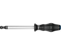 Wera 05022935001 352 Tournevis hexagonal à tête sphérique, 1/2 pouce x 150 mm, Noir/vert
