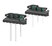 Wera 05023450001 454/7 HF Ensemble 1 Tournevis T-Handle Hex-Plus - HF 7 Pièces