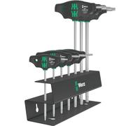 Jeu de tournevis à manche 'T' fonction de ret. 467/7 TORX HF Set 2 Wera - 05023456001