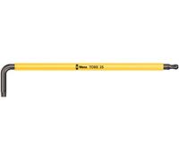 Wera 05024486001 967 SXL Clés mâles coudées Torx TX 25, Jaune