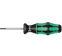 Wera 05027930001 300 TX Tournevis à serrage contrôlé TORX, TX 6, 0.6 Nm, Noir/vert