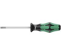 Wera 05028070001 367 Tournevis TORX HF avec fonction de retenue, extra-long, TX 20 x 300 mm, Noir/vert