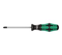 Wera 05028120001 375 Tournevis TRI-WING, # 2 x 80 mm, Noir/vert