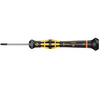 Wera 05030083001 1572 ESD Tournevis Kraftform Micro "Microstix", 0 x 40 mm, Noir/jaune