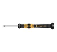Wera 05030084001 1572 ESD Tournevis Kraftform Micro "Microstix", 1 x 40 mm, Noir/jaune
