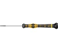 Wera 05030102001 1578 A Tournevis Kraftform Micro pour vis à fente, 0.30 x 1.8 x 60 mm, Noir/jaune