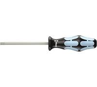 Wera 05032051001 3367 Tournevis pour vis TORX, acier inoxydable, TX 9 x 60 mm, Noir/Ice bleu