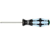 Wera 05032053001 3367 Tournevis pour vis TORX, acier inoxydable, TX 15 x 80 mm, Noir/Ice bleu