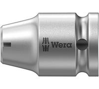 Wera Raccord prise de force 780 B 05042655001 – 1/4'' (6 pans) sur 3/8'' (4 pans), 30 mm, argent