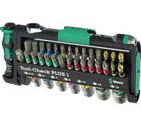 Wera Tool-Check PLUS 1 05049055001 Jeu d'embouts 39 pièces vis à fente, cruciforme Phillips, vis Poz