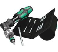 Wera 05051031001 Kraftform Kompakt Pistole RA, 7 pièces, Noir/vert Taille Unique