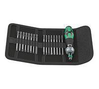 Wera Assortiment d'embouts Kraftform Kompakt 60 – 17 pièces, fonction à cliquet