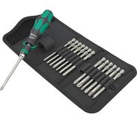 Wera Kraftform Kompakt 838 RA-R M Set 1 05051061001 Jeu d'embouts 15 pièces cruciforme Phillips, vis Pozidriv, TORX, 6 pan
