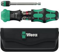 Wera Tournevis porte-embouts Kraftform Kompakt 20 RA-R avec pochette 1/4"