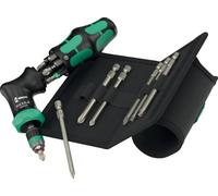 Wera 05051536001 Kraftform Kompakt Pistol RA-R 2, 13 pièces