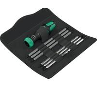 Wera Kompakt Vario RA 2025 pour l'atelier Lots de lames de rechange vis à fente, cruciforme Phillips, vis Pozidriv, TOR