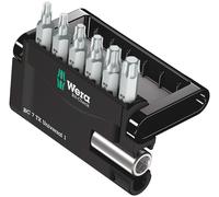 Wera 05056294001 Coffret d'embouts Torx Support universel Bit-Check 7 Étoile