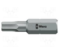 05056342001 Wera Embout De Vis, Hex-Plus Résist 2.5/25mm