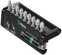 Wera 05056368001 Bit-Check 10 PZ Bi Torsion 1, 10 pièces, Gris