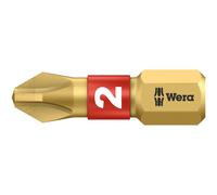 Wera Embout 851/1 BiTorsion Diamant 1/4" DIN 3126 C6,3 PH2 x 25 mm 1 pièce