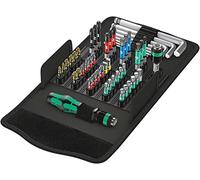 Wera Kraftform Kompakt 100 05057460001 Jeu d'embouts 52 pièces vis à fente, vis Pozidriv, cruciforme Phillips, TORX® intérieur