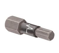 Wera 05057604001 Embout Impaktor 840/1 IMP DC 4,0 x 25 mm, lot de 3