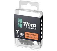 Wera 05057621001 Impaktor Diamond Hard Bit Pour Vis Pozi PZ2 x 25Mm