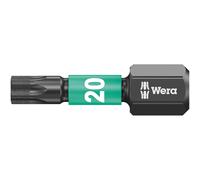 Wera 05057624001 Impaktor Diamond Hard Bit Pour Vis Torx TX20 x 25mm