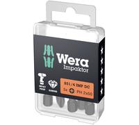 Embout pour vis cruciforme 1/4'' PH Impaktor, 50 mm de long, Dimensions : PH 2, Long. totale 50 mm G