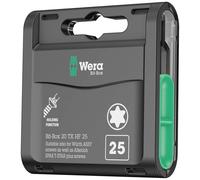 Wera Jeu d’embouts Bit-Box 20 TX HF TX 20 x 25 mm – 20 pièces