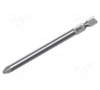 Wera Embout 855/4 Z 1/4 po. PZD 1 L. 127 mm tenace WERA Quantité:1